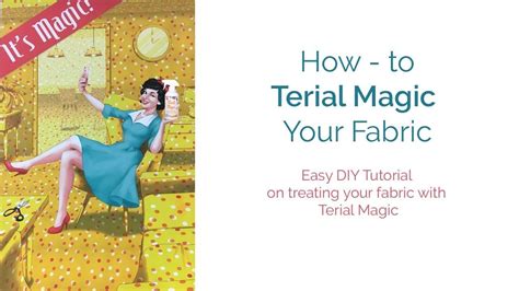 Enhancing the Texture of Fabrics with Terial Magic Stabilizer
